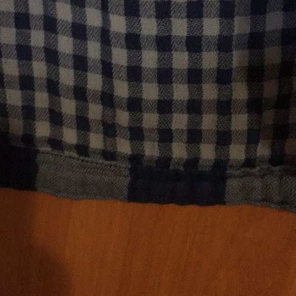 Blue gingham top - Picture 3 of 4